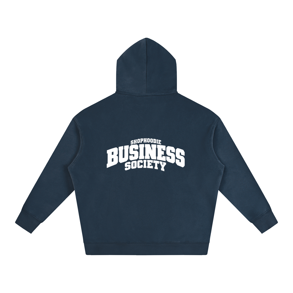SHOPHOODIE® CAMPUS BUSINESS SOCIETY Oversized Fleece Hoodie — 350 GSM — view 34