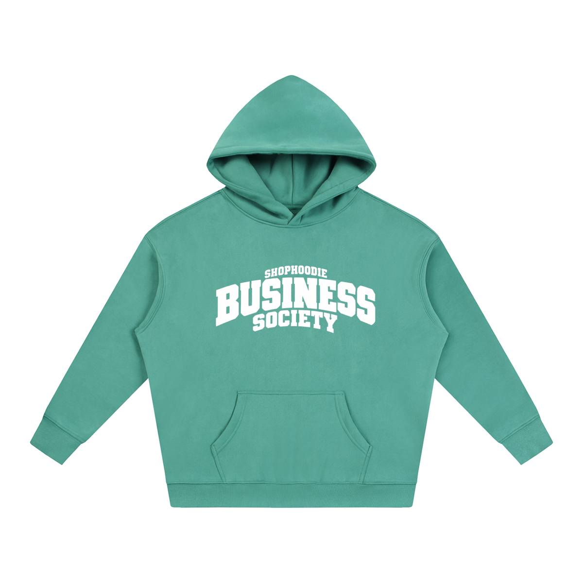 SHOPHOODIE® CAMPUS BUSINESS SOCIETY Oversized Fleece Hoodie — 350 GSM — view 15