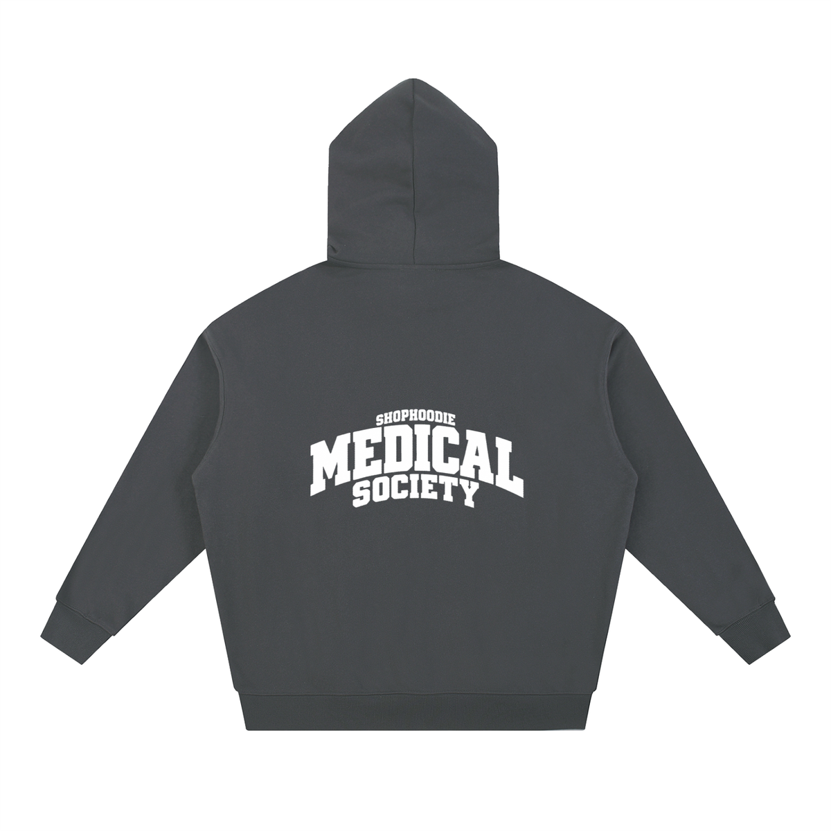 SHOPHOODIE® CAMPUS MEDICAL SOCIETY Heavyweight Hoodie — 430 GSM — view 10