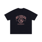 Shophoodie® No Sugar Unisex Oversized Cotton T-Shirt