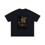 SHOPHOODIE® Paris Unisex Oversized Cotton T-Shirt