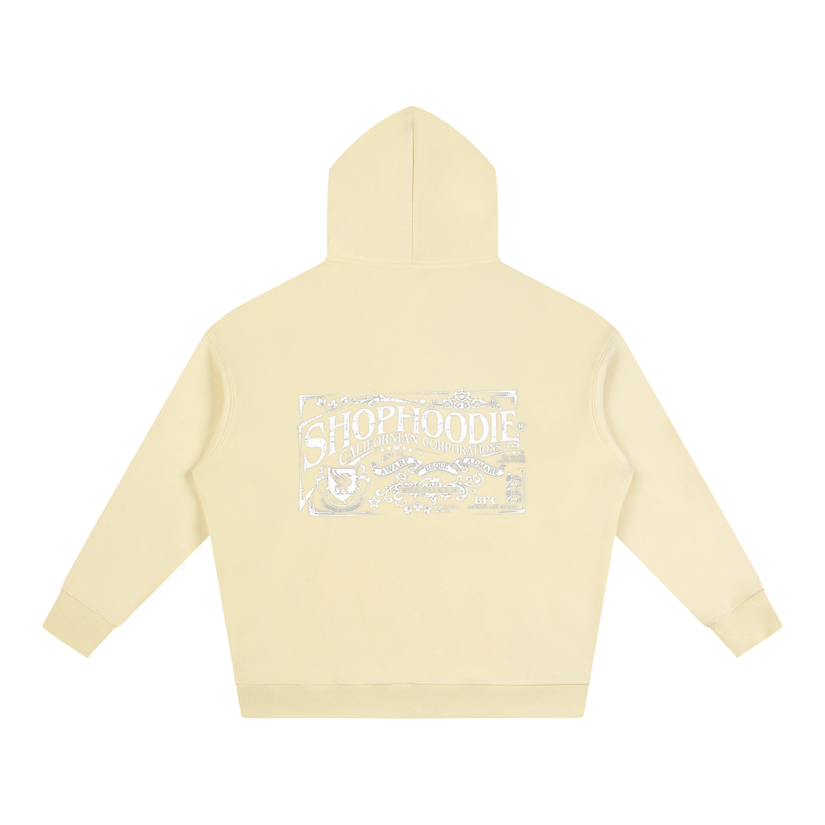 SHOPHOODIE® CALIFORNIA VARNAGE Oversized Fleeced Hoodie — 350 GSM