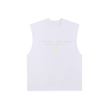 SHOPHOODIE STREET ROOTS Raw Edge Cotton Tank Top