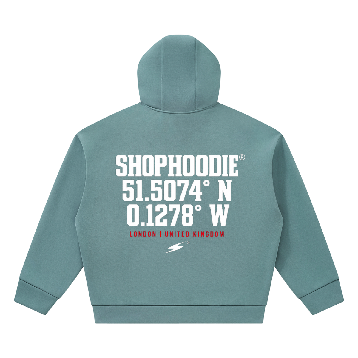 SHOPHOODIE® LONDON COORDINATE Heavyweight Fleece Boxy Hoodie — 500 GSM — product image 8