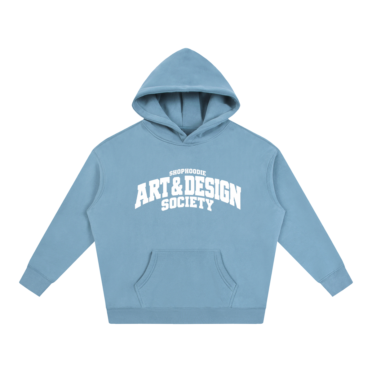 SHOPHOODIE® CAMPUS ART & DESIGN SOCIETY Oversized Fleece Hoodie — 350 GSM — view 13