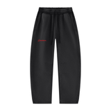 SHOPHOODIE Vintage Wash Barrel Leg  Sweatpants