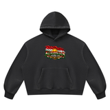 SHOPHOODIE KURDISTAN Vintage Wash Boxy  Hoodie