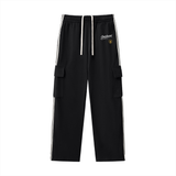 Pantalon droit à rayures latérales de Shop Hoodie
