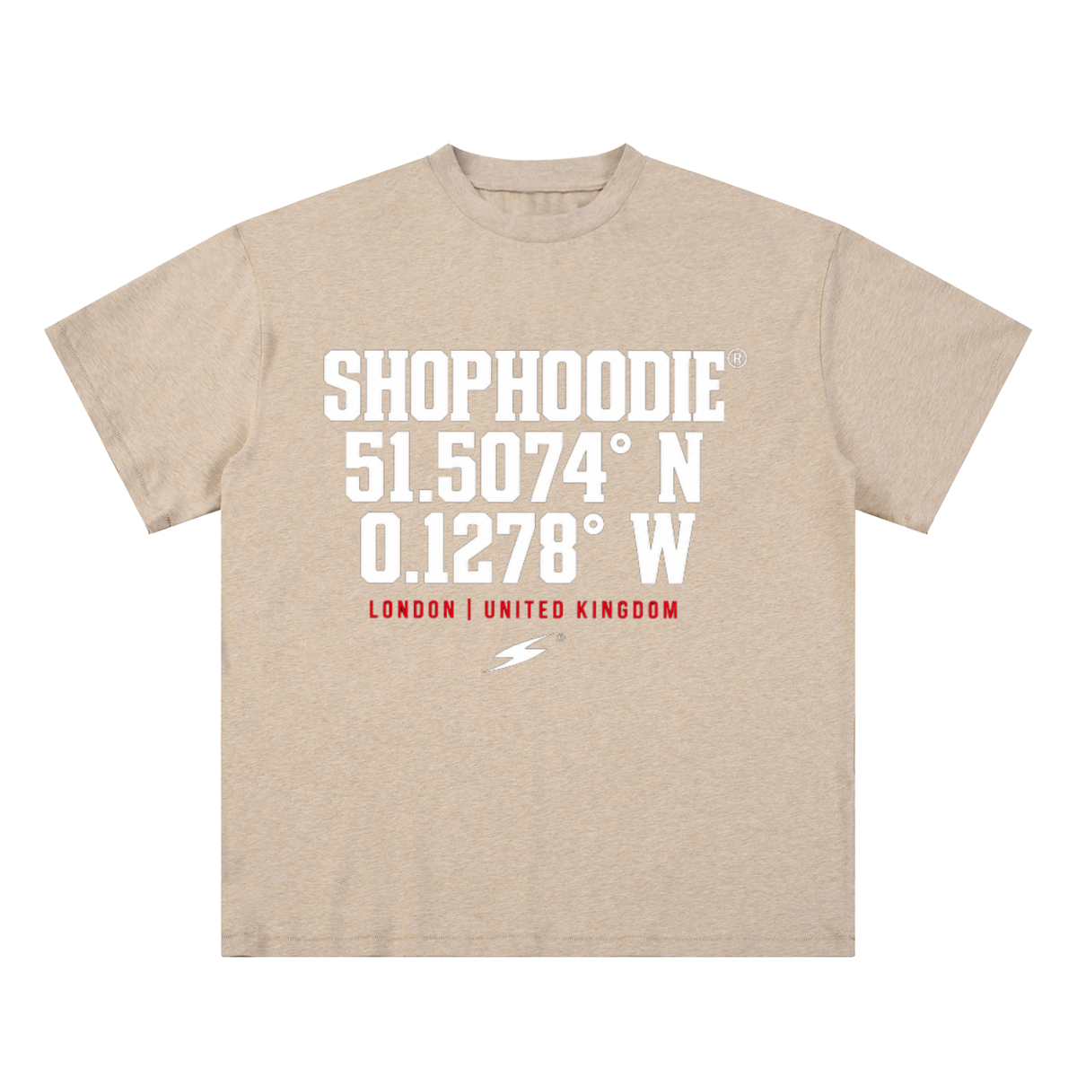 SHOPHOODIE® LONDON COORDINATE Loose-Fit Cotton T-Shirt — 260 GSM — product image 7