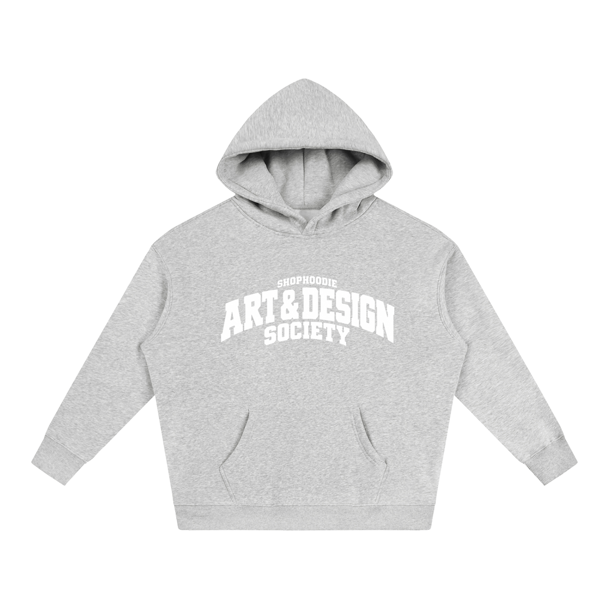 SHOPHOODIE® CAMPUS ART & DESIGN SOCIETY Oversized Fleece Hoodie — 350 GSM — view 7