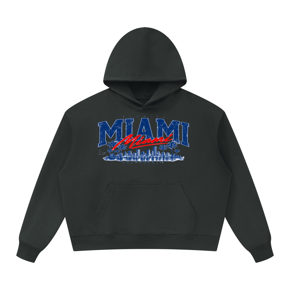 SHOPHOODIE® MIAMI Oversized Heavyweight Full-Zip Hoodie — 530 GSM — view 13