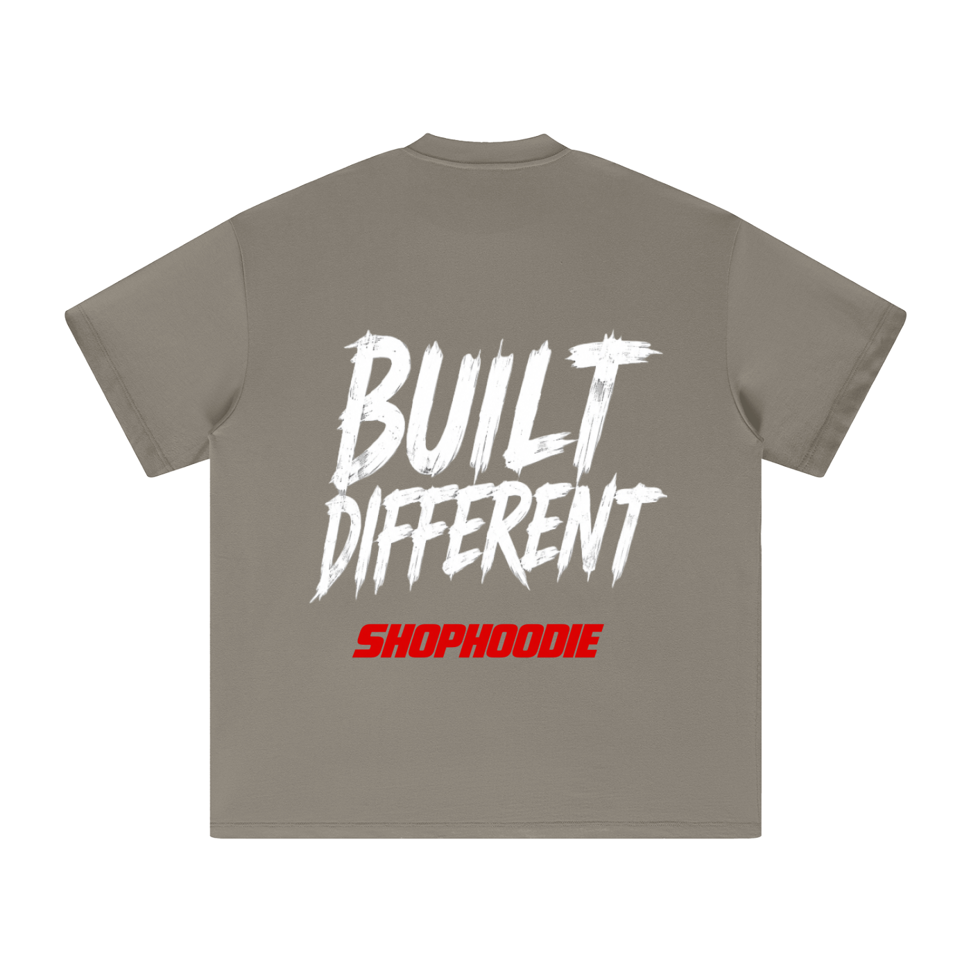 SHOPHOODIE BUILT DIFFERENT T-SHIRT-HEAVYWEIGHT
