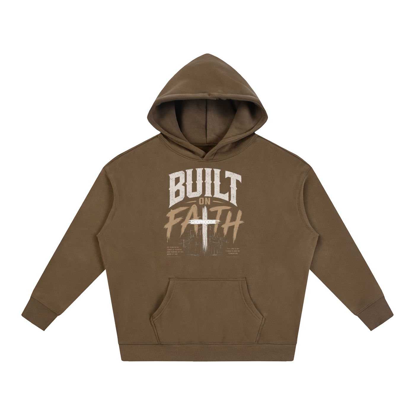SHOPHOODIE®,Hoodies,Hoodie,SHOP HOODIE®,Built on faith,Christian hoodie