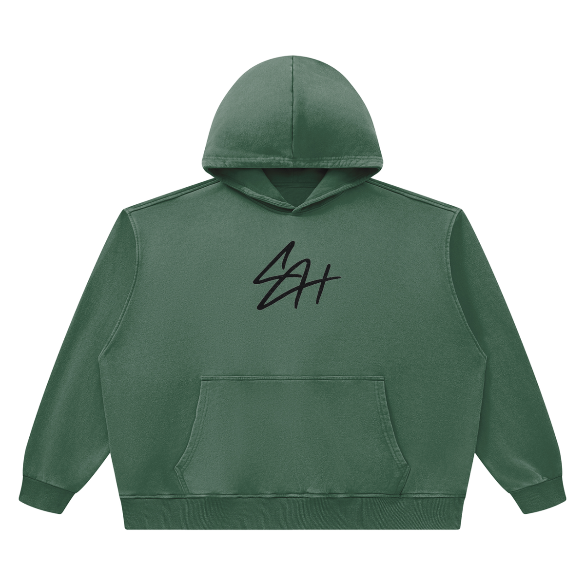 SHOPHOODIE® SH SIGNATURE Heavyweight Vintage Wash Boxy Hoodie — 420 GSM — view 15