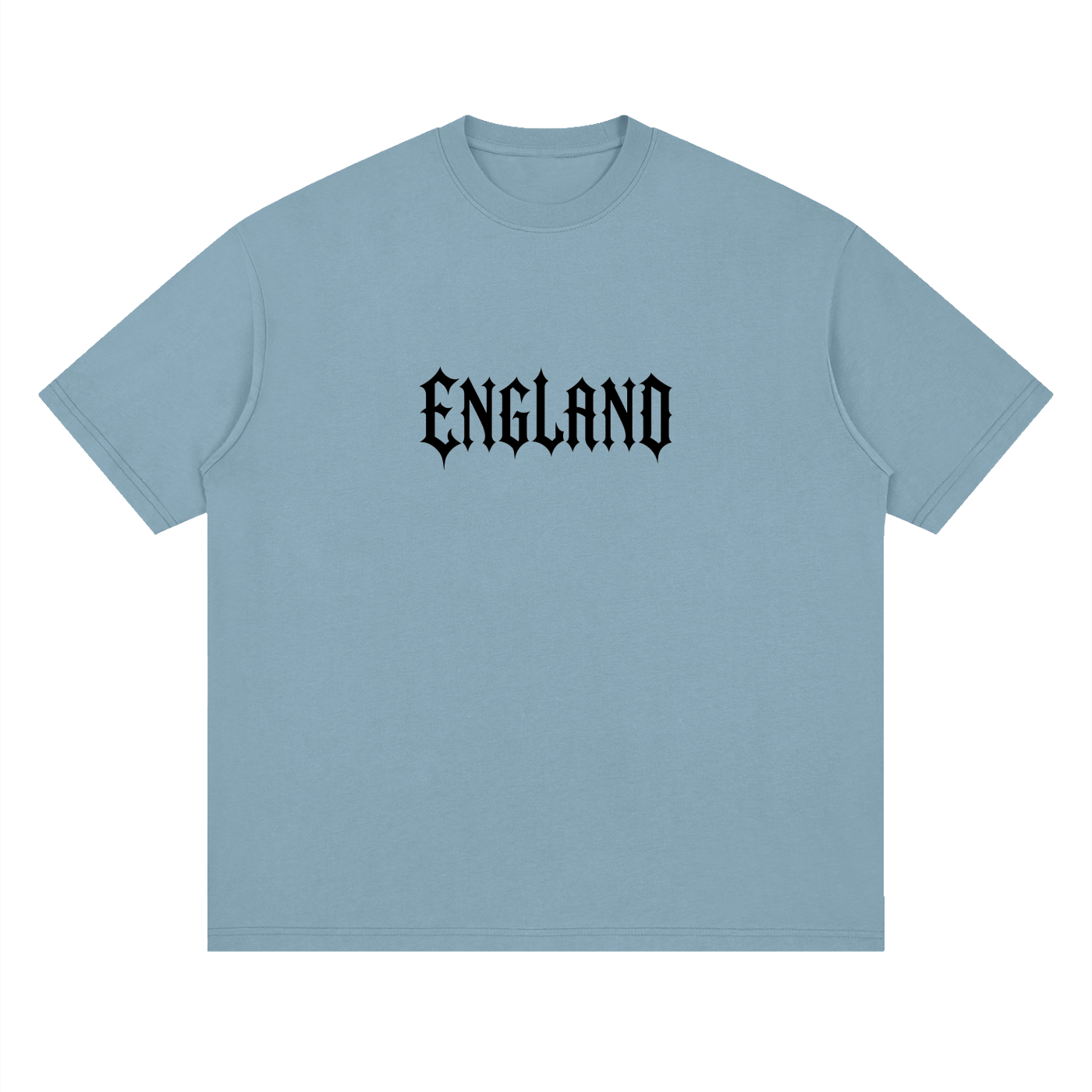 SHOPHOODIE ENGLAND Streetwear Loose Drop Shoulder T-Shirt