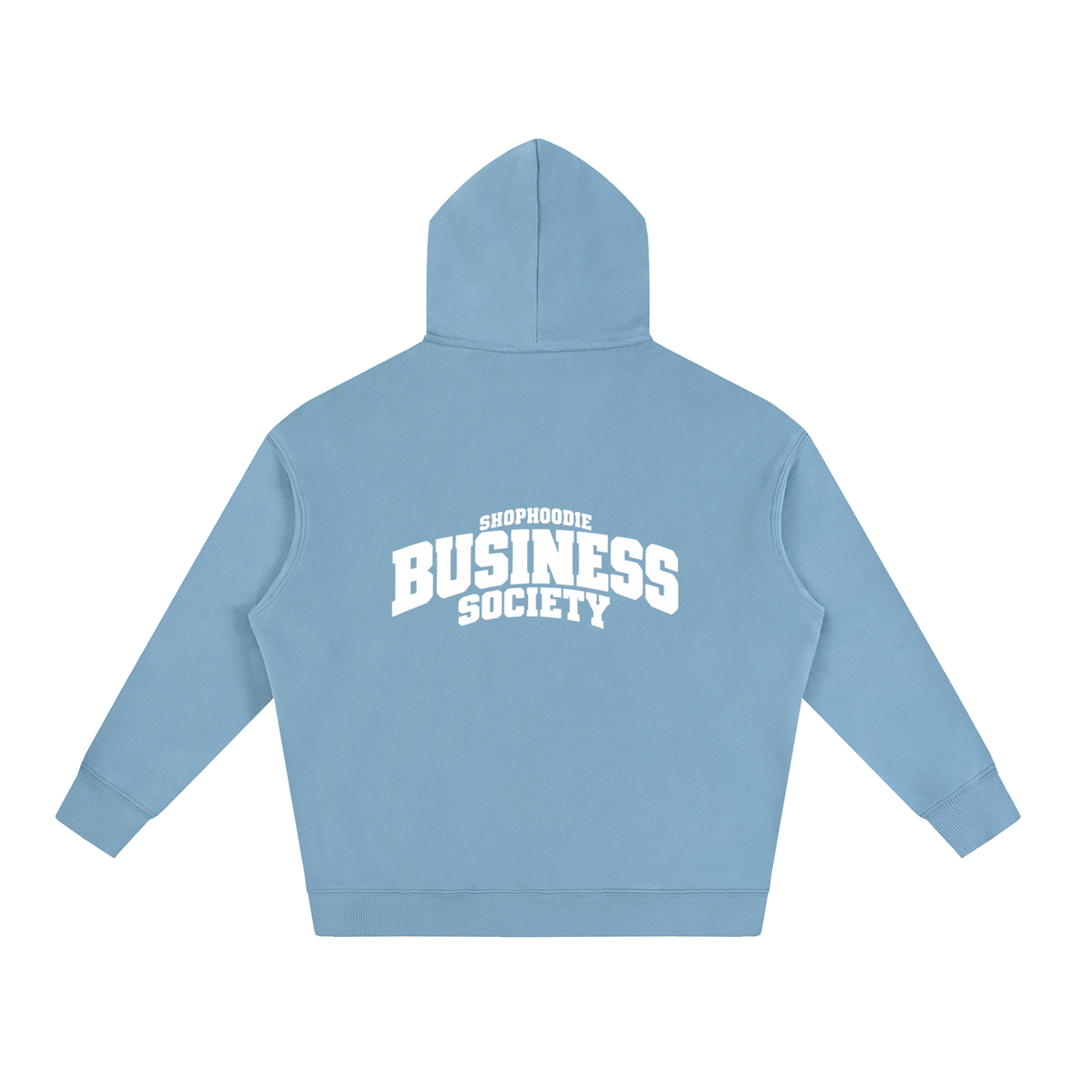 SHOPHOODIE® CAMPUS BUSINESS SOCIETY Oversized Fleece Hoodie — 350 GSM — view 14