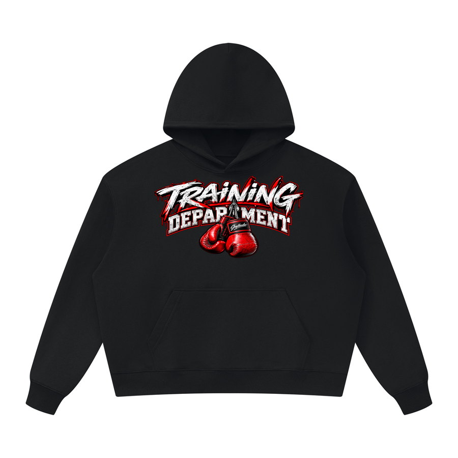 SHOPHOODIE® Avant Training Department Drop 1 Oversized Heavyweight Hoodie — 530 GSM