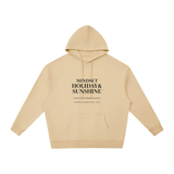 SHOPHOODIE® MINDSET HOLIDAY & SUNSHINE Unisex Relaxed Pullover Hoodie — 290 GSM