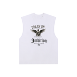 SHOPHOODIE Raw Edge Cotton Tank Top