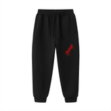 ShopHoodie® Classic Red Dripping Essential Drawstring Jogged Sweatpants