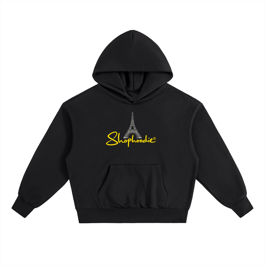 SHOPHOODIE® PARIS SIGNATURE Heavyweight Fleece Hoodie — 500 GSM