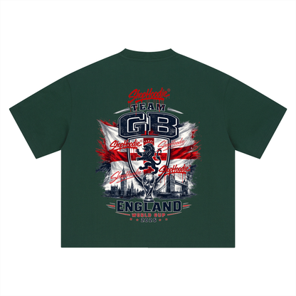 SHOPHOODIE® TEAM GB WORLD CUP 2026 BOXY OVERSIZED T-SHIRT