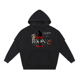 SHOPHOODIE® ICON Founder’s Edition Snow Washed Raw Edge Double Layered Dream Hoodie