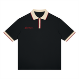 SHOPHOODIE AVANT Color Block Polo Shirt