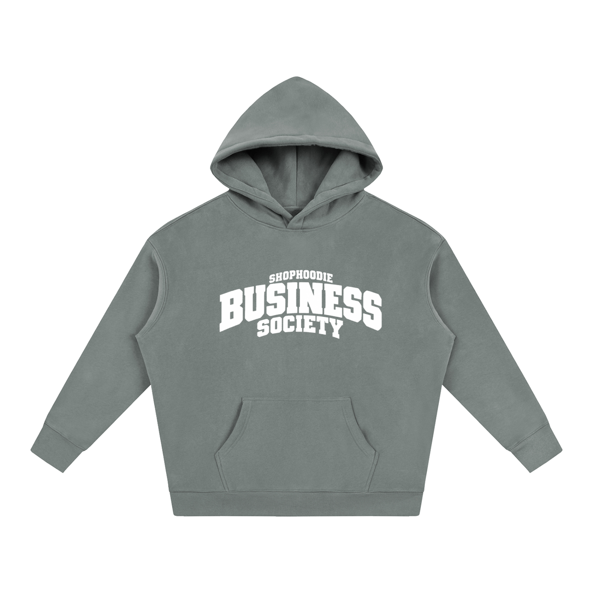 SHOPHOODIE® CAMPUS BUSINESS SOCIETY Oversized Fleece Hoodie — 350 GSM — view 27