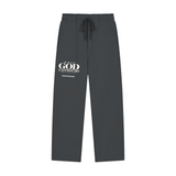 SHOPHOODIE® LONDON Faith Unisex Heavyweight Straight-Leg Sweatpants — 430 GSM