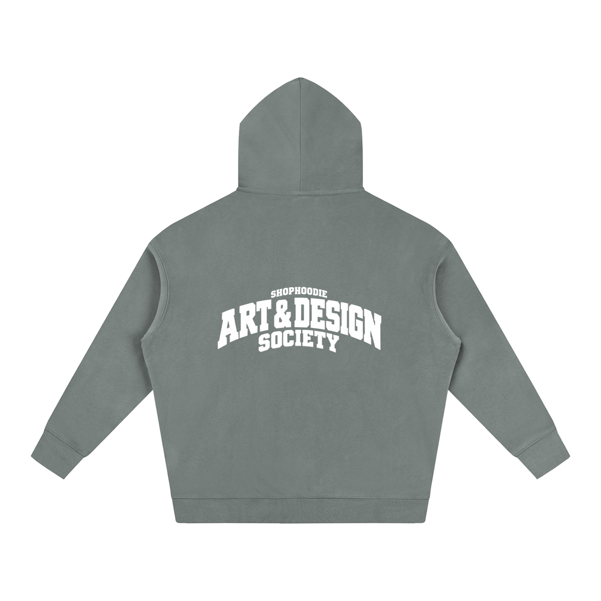 SHOPHOODIE® CAMPUS ART & DESIGN SOCIETY Oversized Fleece Hoodie — 350 GSM — view 34