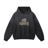 Shophoodie gothic Old Money Heavyweight Sunfade Oversized Hoodie