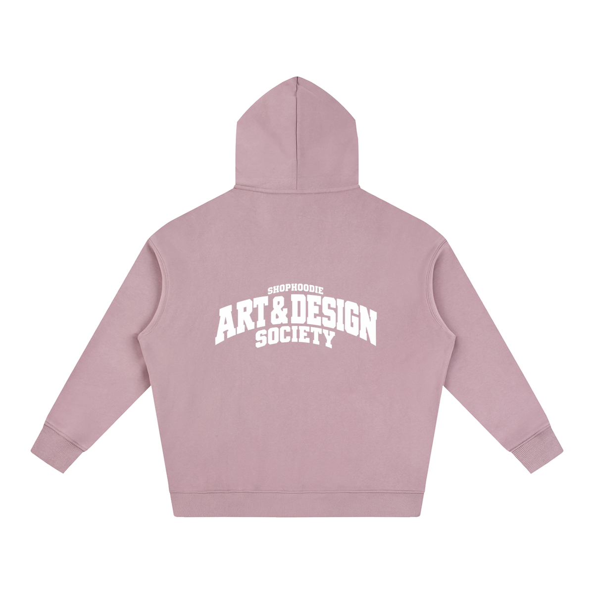 SHOPHOODIE® CAMPUS ART & DESIGN SOCIETY Oversized Fleece Hoodie — 350 GSM — view 12