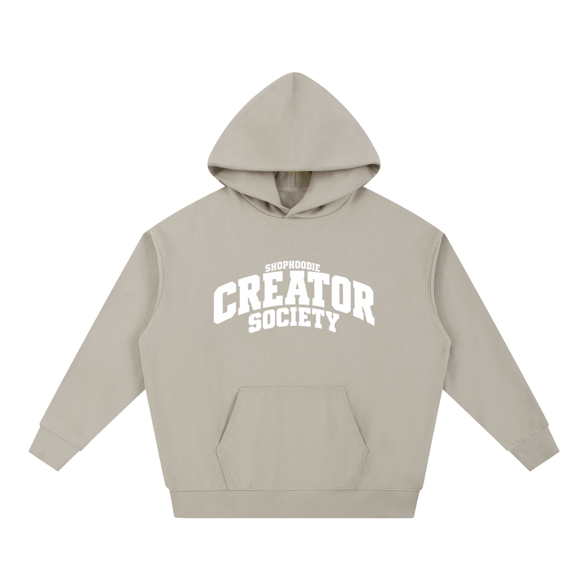 SHOPHOODIE® CAMPUS CREATOR SOCIETY Heavyweight Hoodie — 430 GSM — view 7