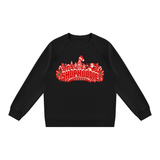 SHOPHOODIE® LONDON Christmas Unisex Raglan Crewneck Sweatshirt — 380 GSM