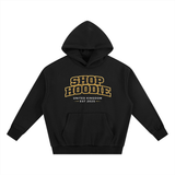 Essential Heavyweight Boxy Fleece Gold SH Hoodie by Shop Hoodie