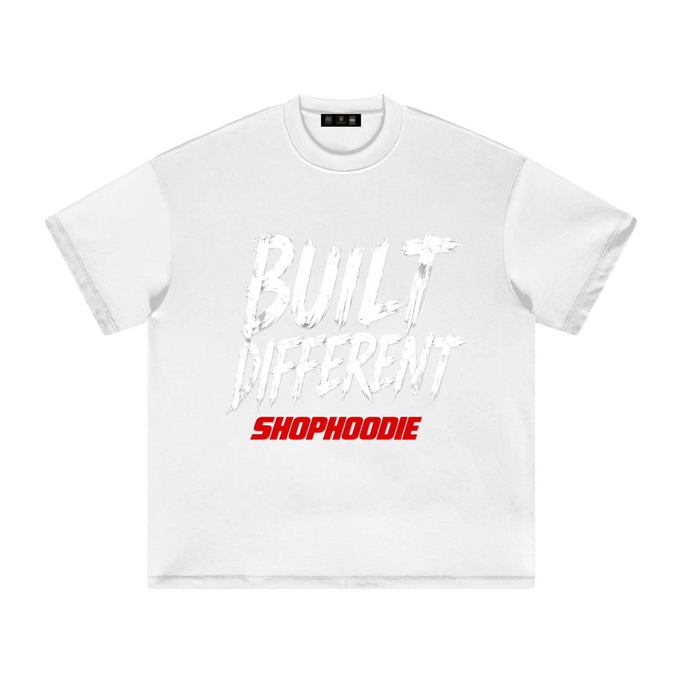 SHOPHOODIE BUILT DIFFERENT T-SHIRT-HEAVYWEIGHT
