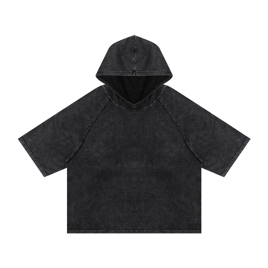SHOPHOODIE® BLANK Hooded Boxy T-Shirt — 240 GSM