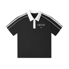 Polo à manches courtes et col contrastant de Shop Hoodie 