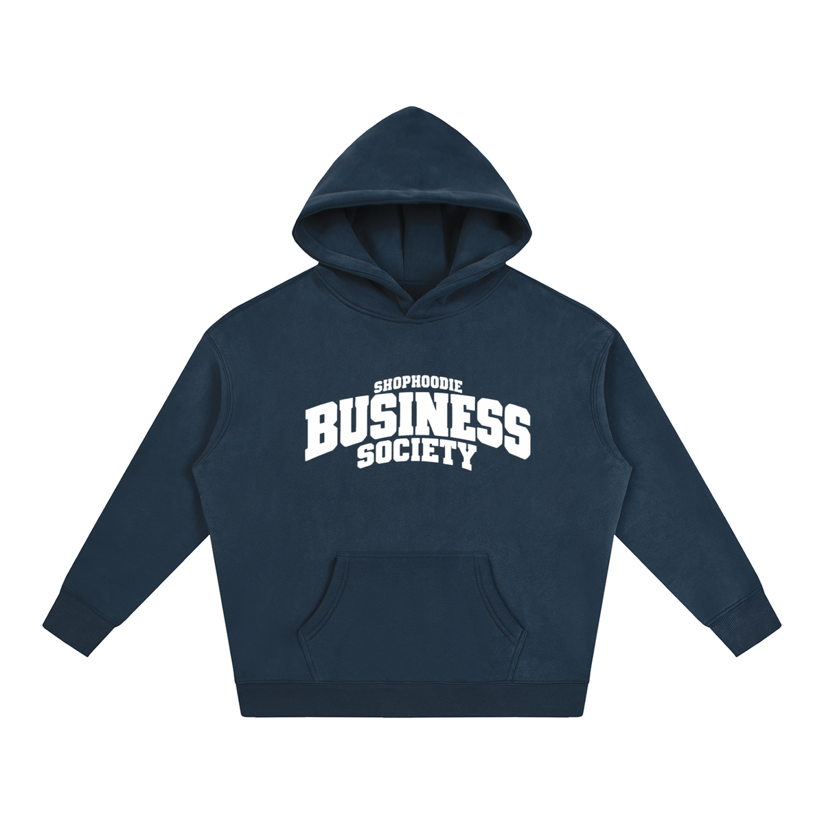 SHOPHOODIE® CAMPUS BUSINESS SOCIETY Oversized Fleece Hoodie — 350 GSM — view 33