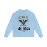 SHOPHOODIE Acid Wash Oversize Long Sleeve T-Shirt