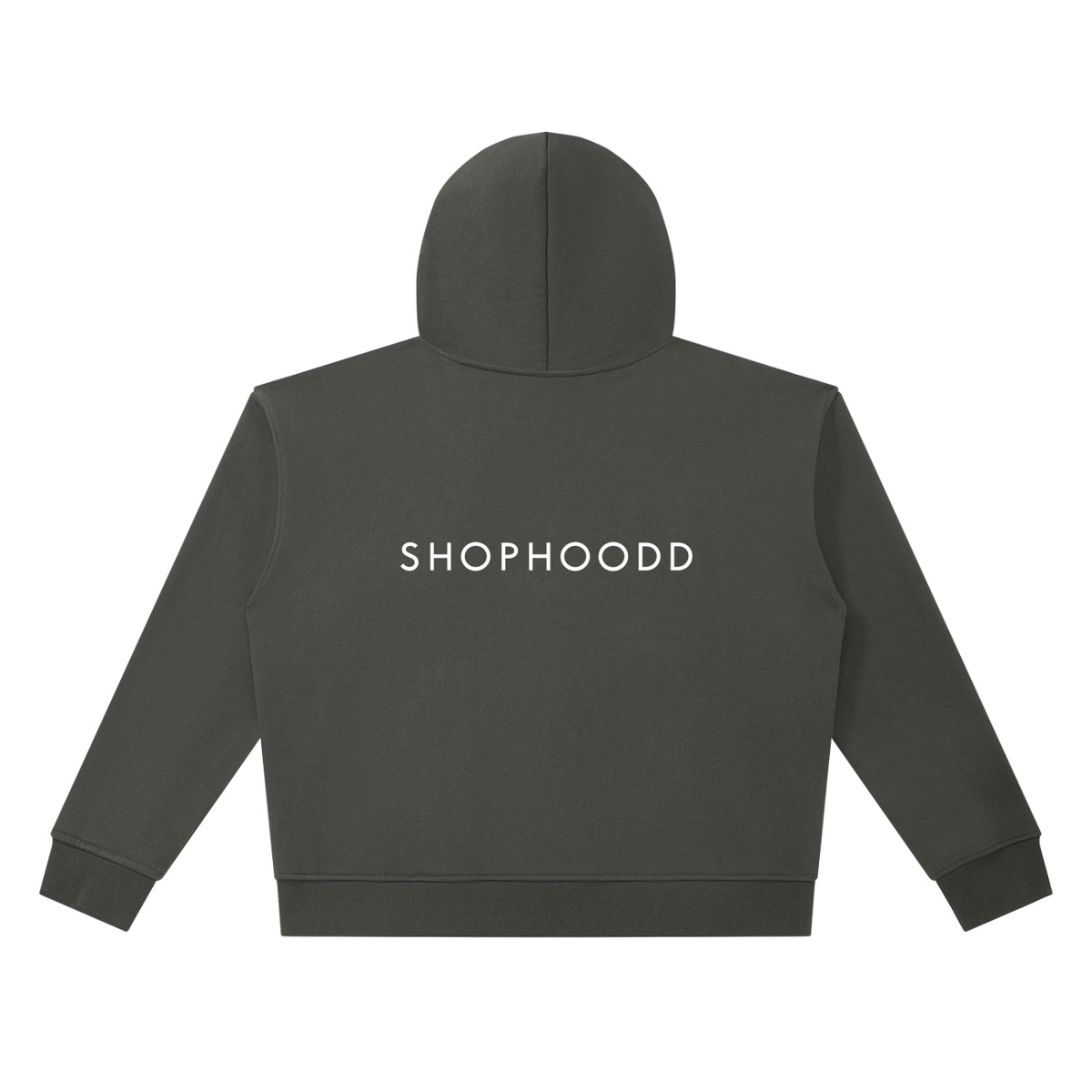 SHOPHOODIE® LONDON SHOPHOODD 420 GSM heavyweight boxy full-zip hoodie — product image 12