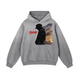 SHOPHOODIE® EAGLE VISION Heavyweight Sunfade Oversized Hoodie — 400 GSM