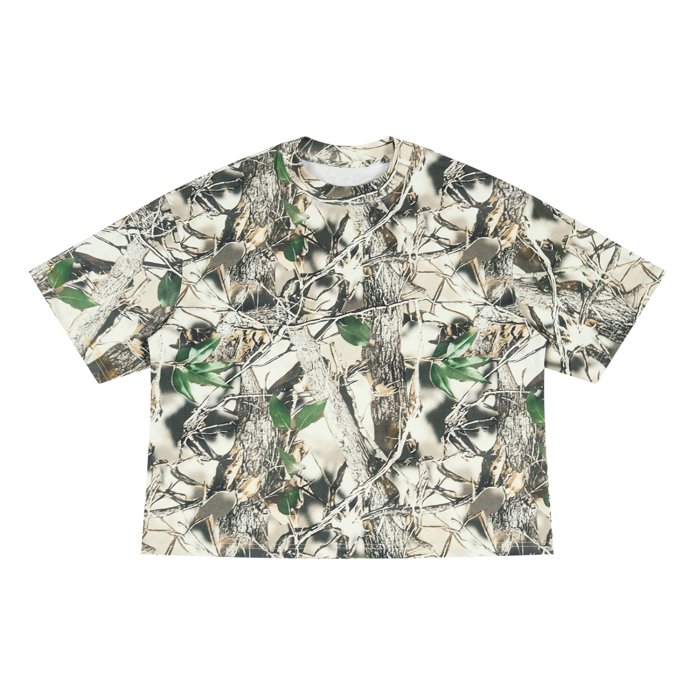 SHOPHOODIE Tree Camo Boxy T-Shirt
