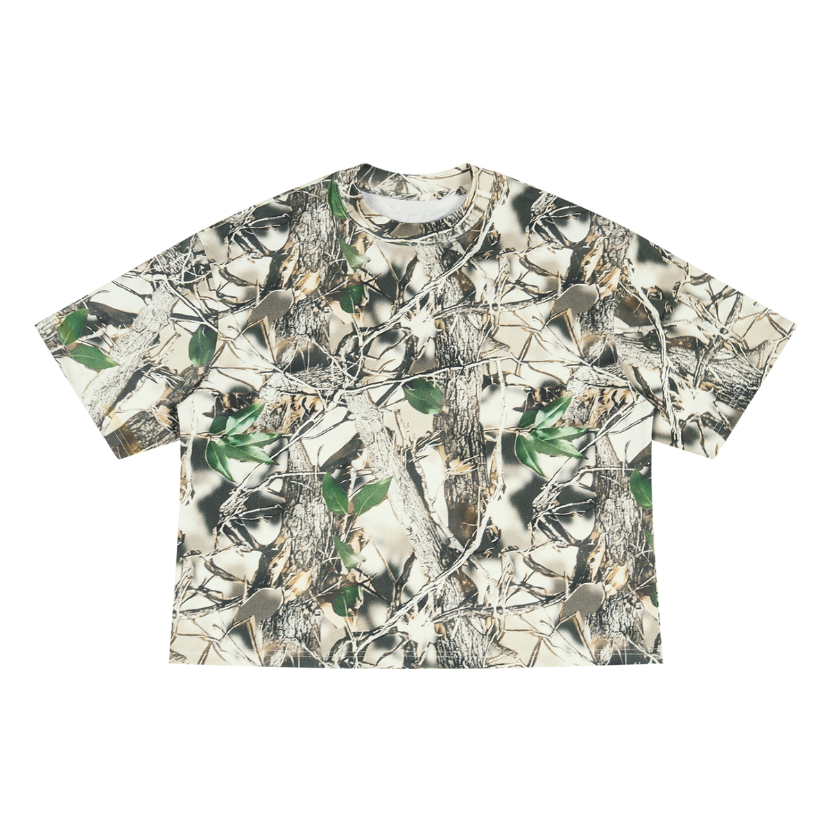 SHOPHOODIE Tree Camo Boxy T-Shirt