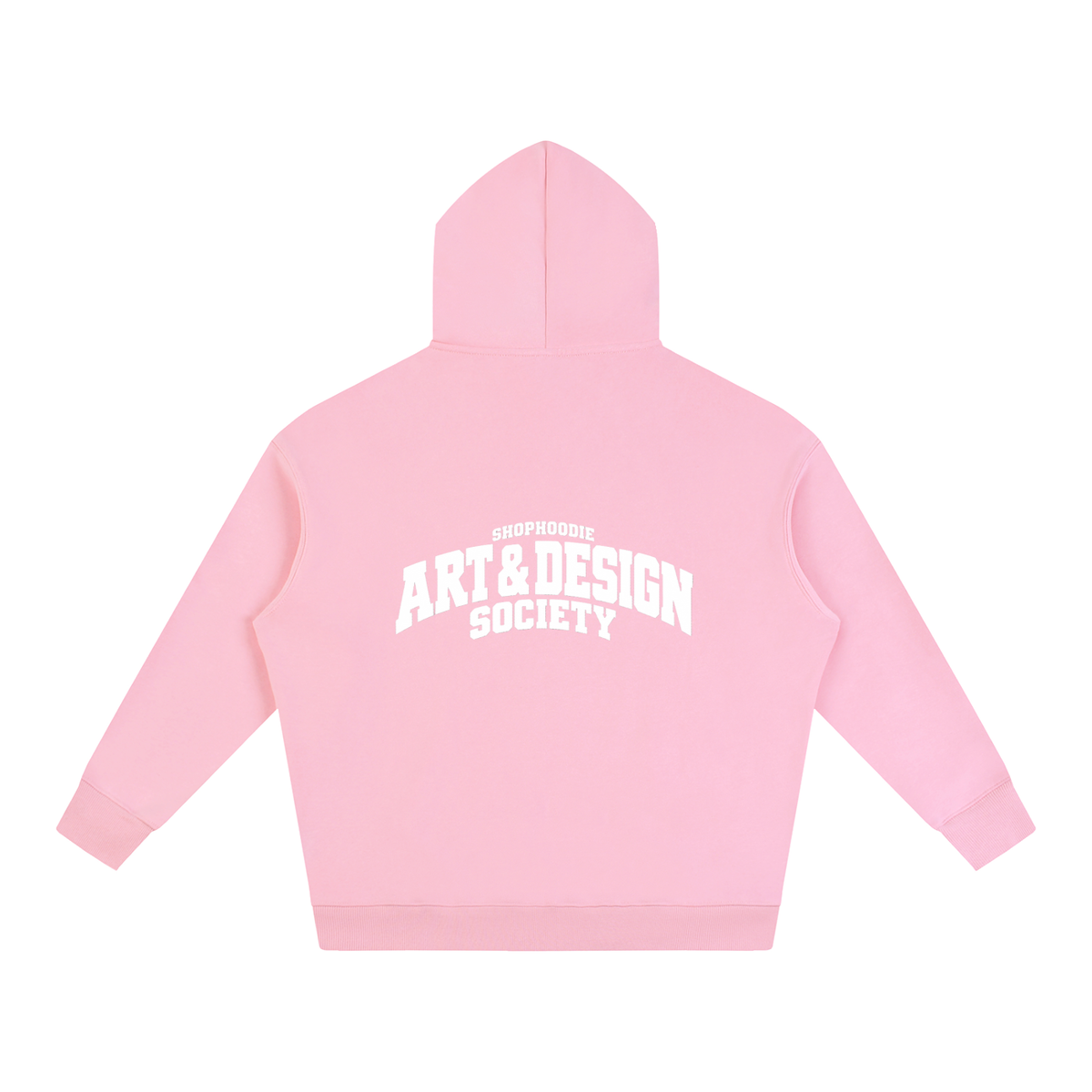 SHOPHOODIE® CAMPUS ART & DESIGN SOCIETY Oversized Fleece Hoodie — 350 GSM — view 46