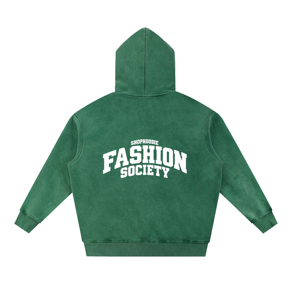 SHOPHOODIE® CAMPUS FASHION SOCIETY Fleece Oversized Hoodie — 355 GSM — view 14