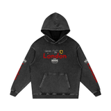 Snow Washed Loose Cotton London Premium Hoodie by Shop Hoodie