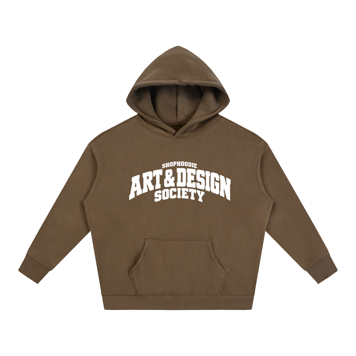 SHOPHOODIE® CAMPUS ART & DESIGN SOCIETY Oversized Fleece Hoodie — 350 GSM — view 23