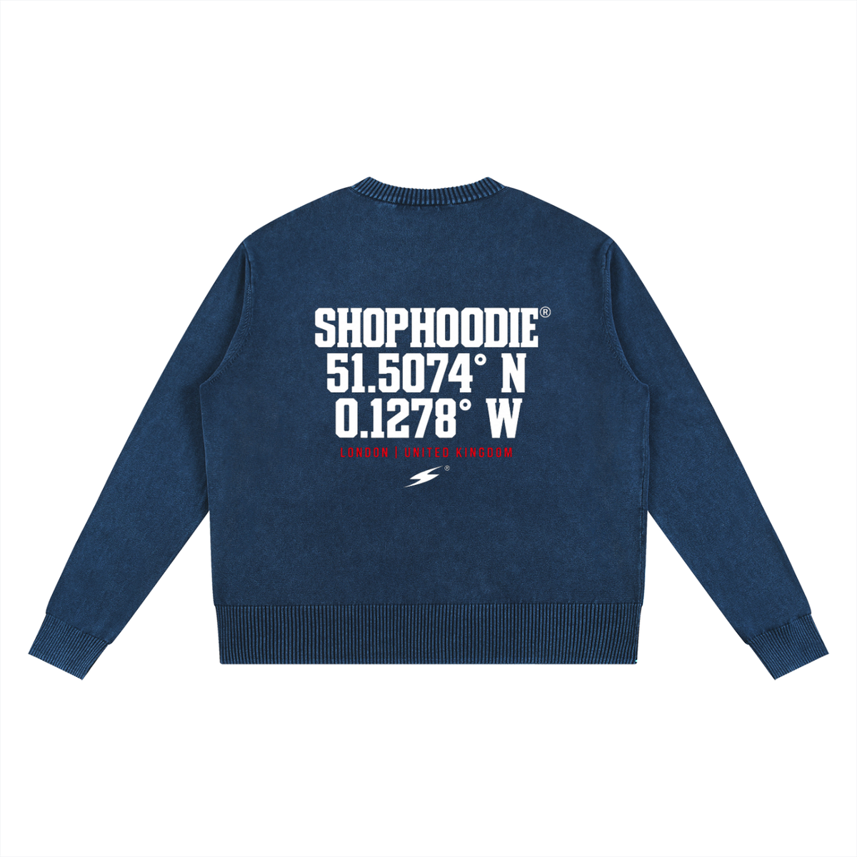 SHOPHOODIE® LONDON COORDINATE Mineral Wash Oversized Crewneck Sweatshirt — 285 GSM — product image 6